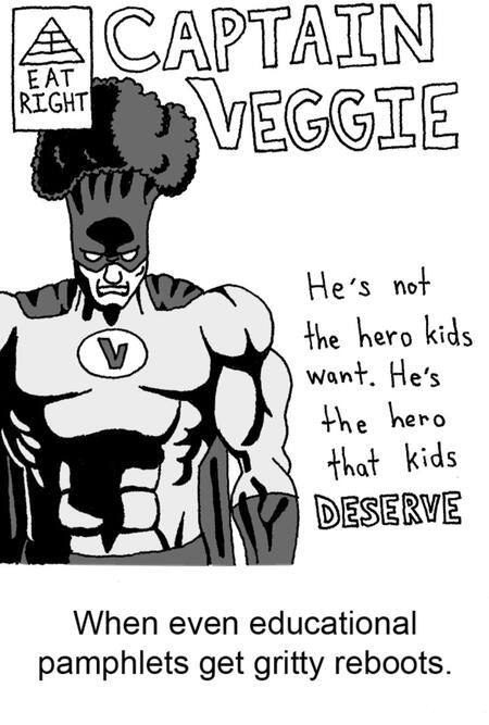 Captain Veggie: Darker and Edgier